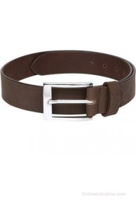 HRX Men Brown Genuine Leather Belt(Brown)